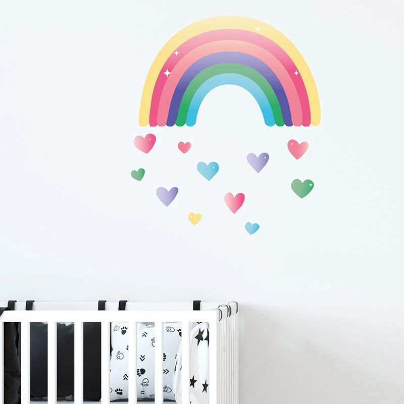 Custom Wall Sticker Rainbow 
