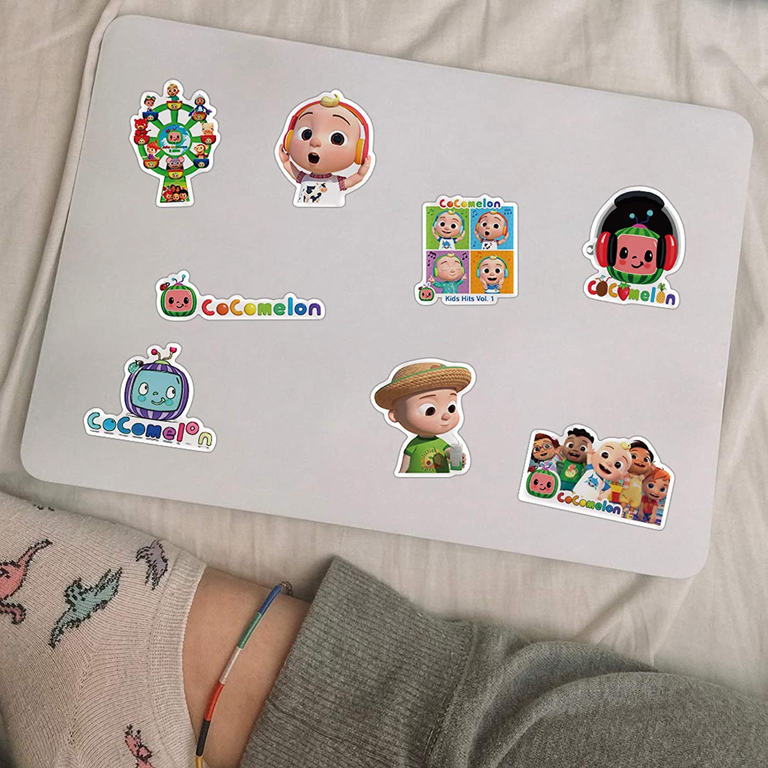  Cocomelon Stickers Vinyl Waterproof Stickers for Laptop