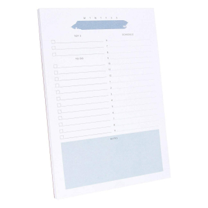Daily Planner Notepad Gratitude Self Care Productivity Small Note Pads