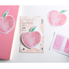Fruit Shape Orange Watermelon Pear Peach Pear Self Adhesive Notepad Paper Sticky Note
