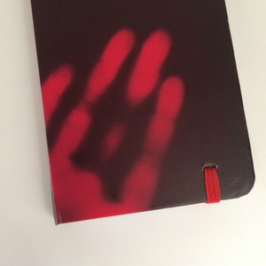 PU Cover Thermo Color Change Notebook with Elastic Band & Ribbon Bookmark Unique Thermochromic Notebook