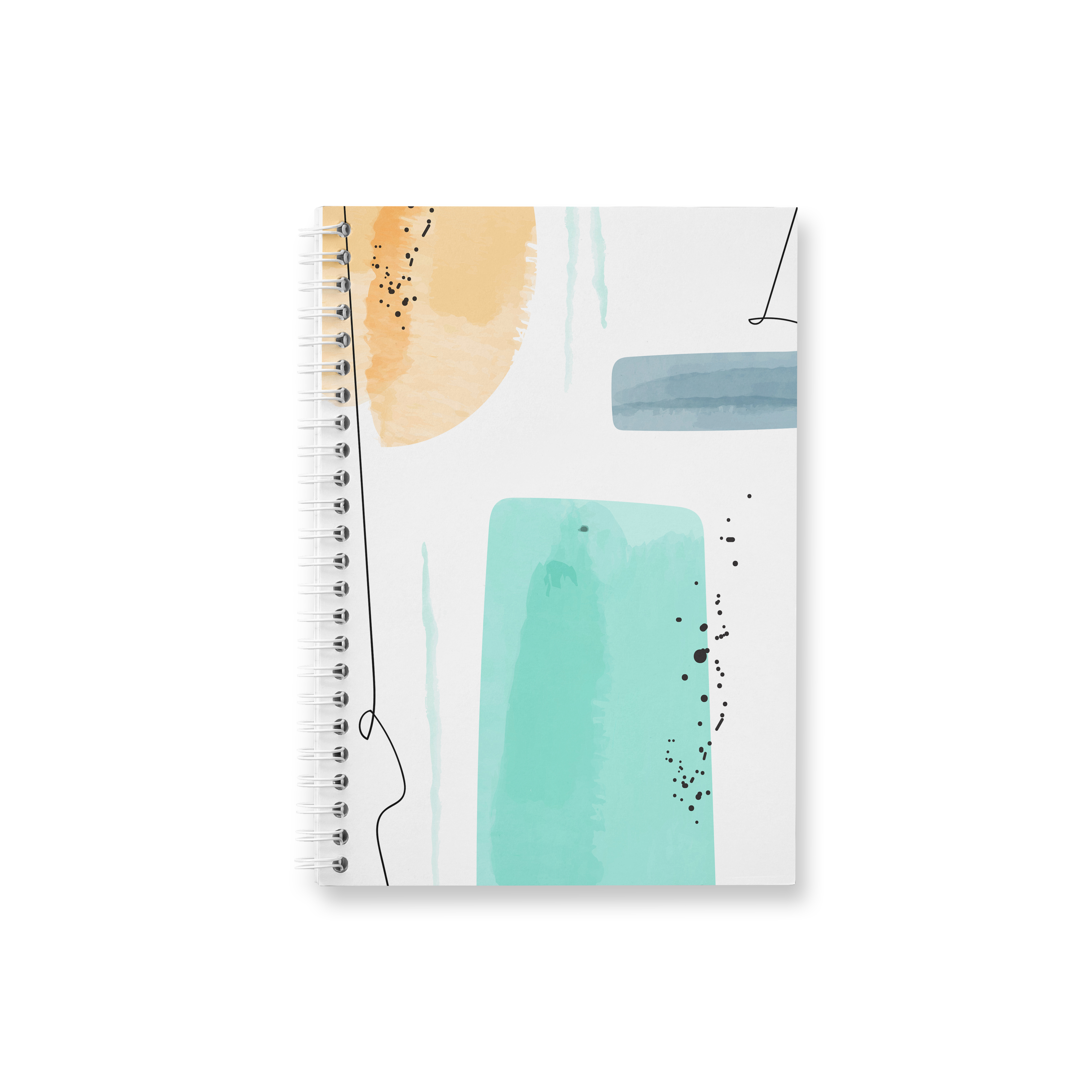 2022 Custom Lined Hardcover Spiral Bound Notebook A5