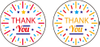 1.5 Inch 500Pcs Label Thank You Stickers Waterproof for Small Business