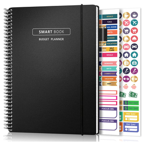 Smart Reusable Budget Planner Financial Organizer with Expense Tracker Notebook