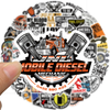 Industrial Style Diesel Mechanic Man Stickers DIY Laptop Luggage Waterproof Removable Sticker