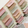 Custom Pink Laminated Bible Journaling Supplies Bible Tabs Sticker Bible Index Tabs for Women