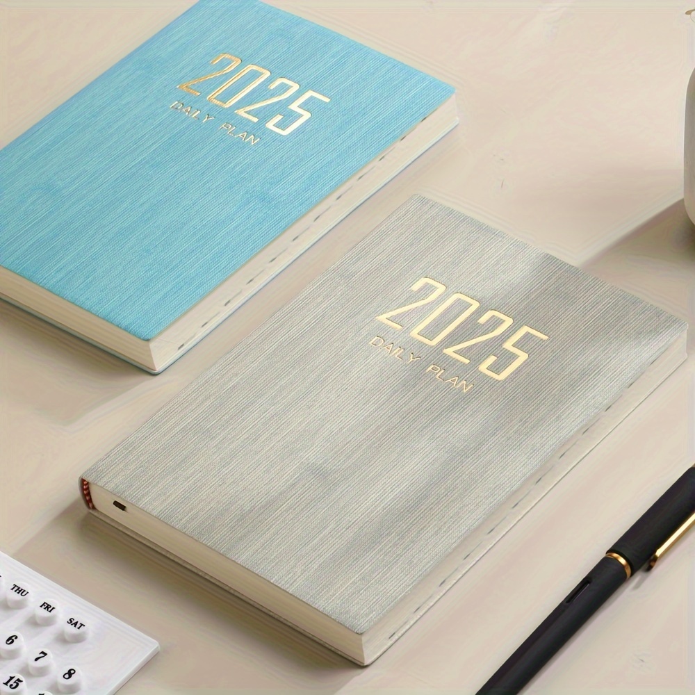 Custom A5 180 Sheets 2025 Daily & Monthly Softcover Planner Perfect for Daily Scheduling Office And School Use