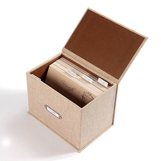 Custom Blank Food Paper Recipe Box with Cards And Dividers 4*6 Inch Recipe Cards