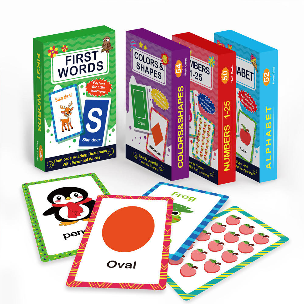 Flash Early Learning Card Learning for Kids, Educational Flashcards Reader Fun Sensory Learning Activities