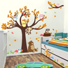  Customized Cartoon Forest Animal Wall Stickers 