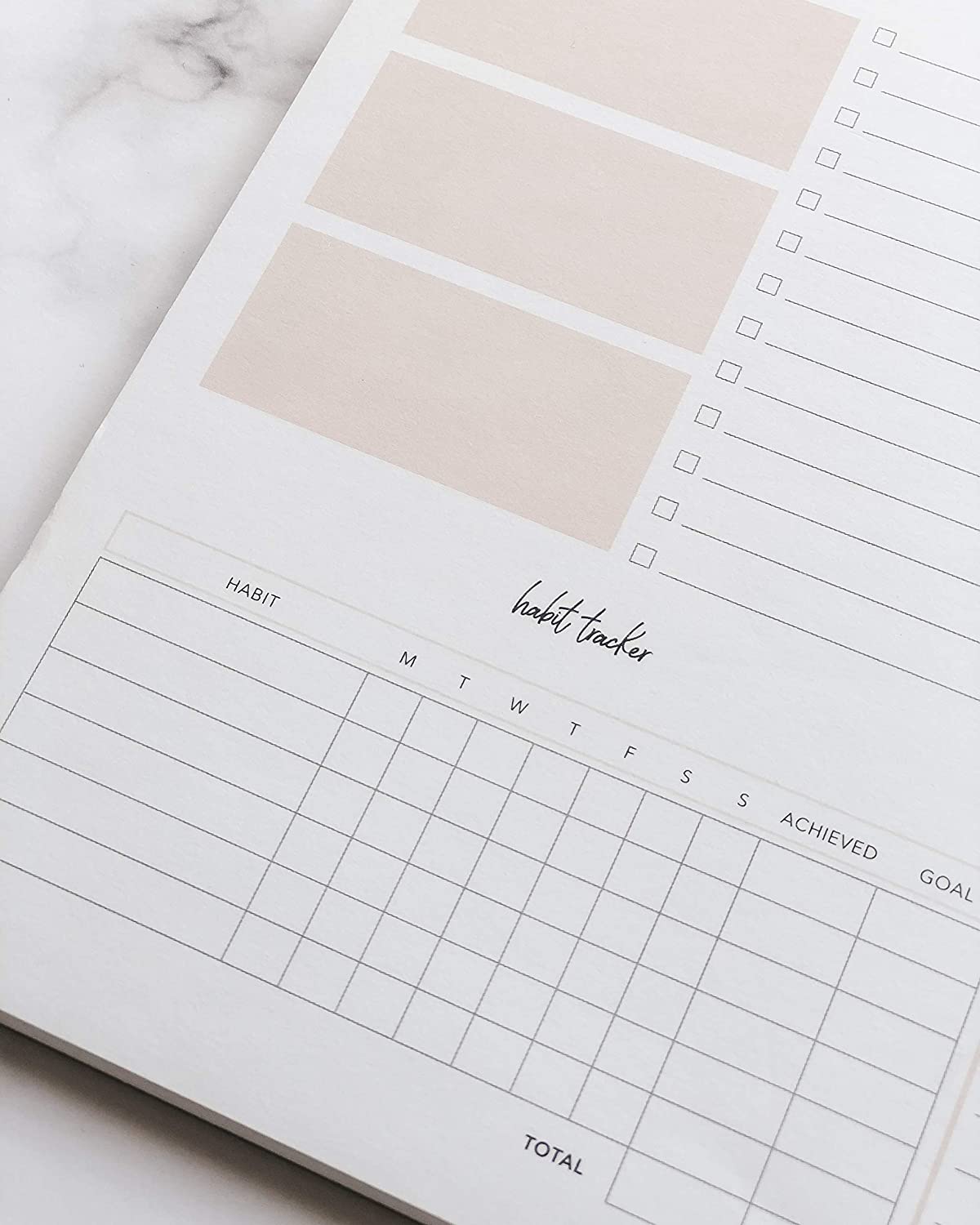 Weekly Planner Pad for Productivity Notepads