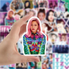 Kpop Itzy Stickers Trendy Cool Singer Graffiti Decals for Phone Water Bottles Sticker