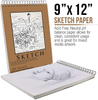 9x12" Premium Hardback Painting Sketch Book Drawing Spiral Bound Sketch Pad Kids Sketchbook Acid-Free Sketch Paper Watercolor Sketchbooks