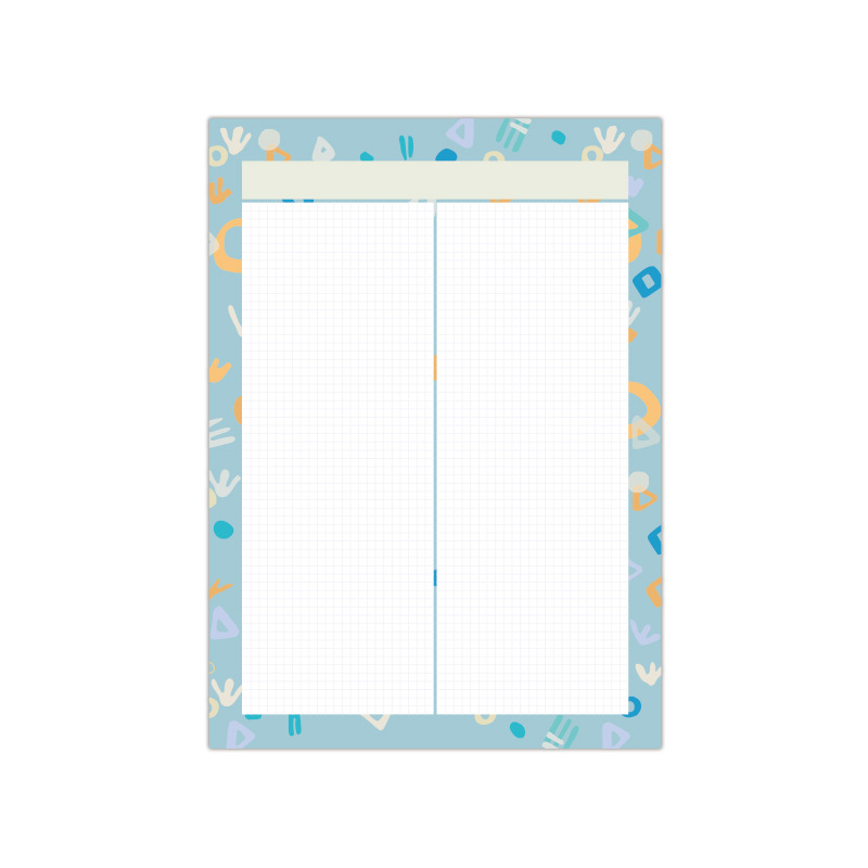 B5 Note Paper Large Custom Tear Off Notepad Daily Life Planner 30 Sheets 