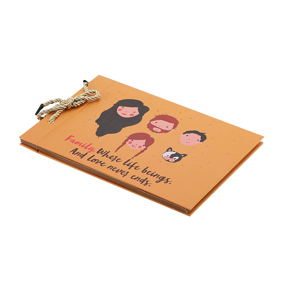 Family Where Life Begins And Love Never Ends Scrapbook Memory Guest Book for Family Gathering