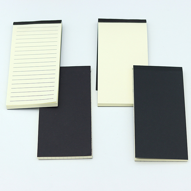 Magnetic Notepad for Fridge Budget Recipe, Custom Logo Printed Office Grid Wide Ruled Plain Blank Note Pad