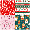 12 Designs 6 X 6 Christmas Pattern Scrapbook Paper Double-Sided Xmas Craft Paper Pad