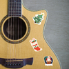 50 Pcs Die Cut Non-Repeating Vinyl Waterproof Sticker Label Merry Christmas Vinyl Stickers for Kids Xmas, Party Favorite