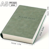 A5 Luxurious & Durable Faux Leather Ultra Thick Blank Notebook for Work School Writing Leather Softcover 100 GSM Thick Paper