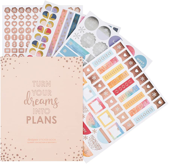 Colorful Planner Sticker Book Sheets Decorate