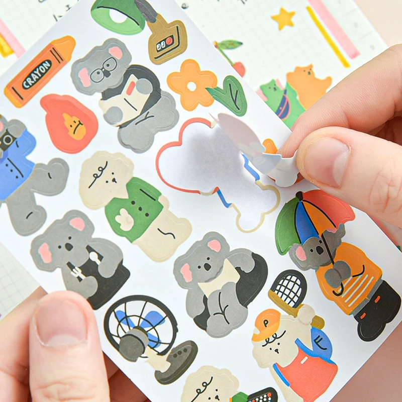 Custom Animal Friends Series Kids Stickers
