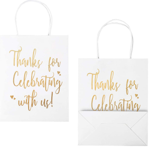 Custom Design Gift Paper Bags