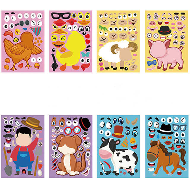 Custom Kiss Cut Kids Kawaii Stickers