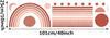 Arch Rainbow Wall Decal Decor Stickers for Decals Wall Art Stickers