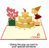 3D Pop Up Love Happy Birthday Greeting Cards