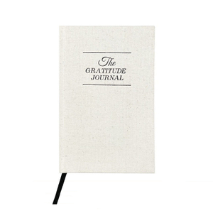 A5 Linen Cover Daily Wellness And Gratitude Journal with Affirmations Undated Life Planner Journal