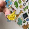 Custom Printing 3d Dome Epoxy Resin Sticker Sheet Kids Cute Animal Plants Fruit Sticker Decoration