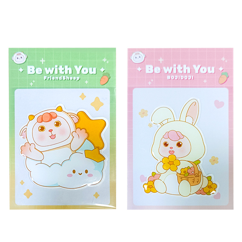 Customized 3d Clear Epoxy Gel Sticker for Girls, Cartoon Cute Resin Epoxy for Phone Water Bottle Deco