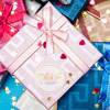 Thank You for Supporting My Small Business Label Elegant Blush Pink Gold Foil Thank You Stickers