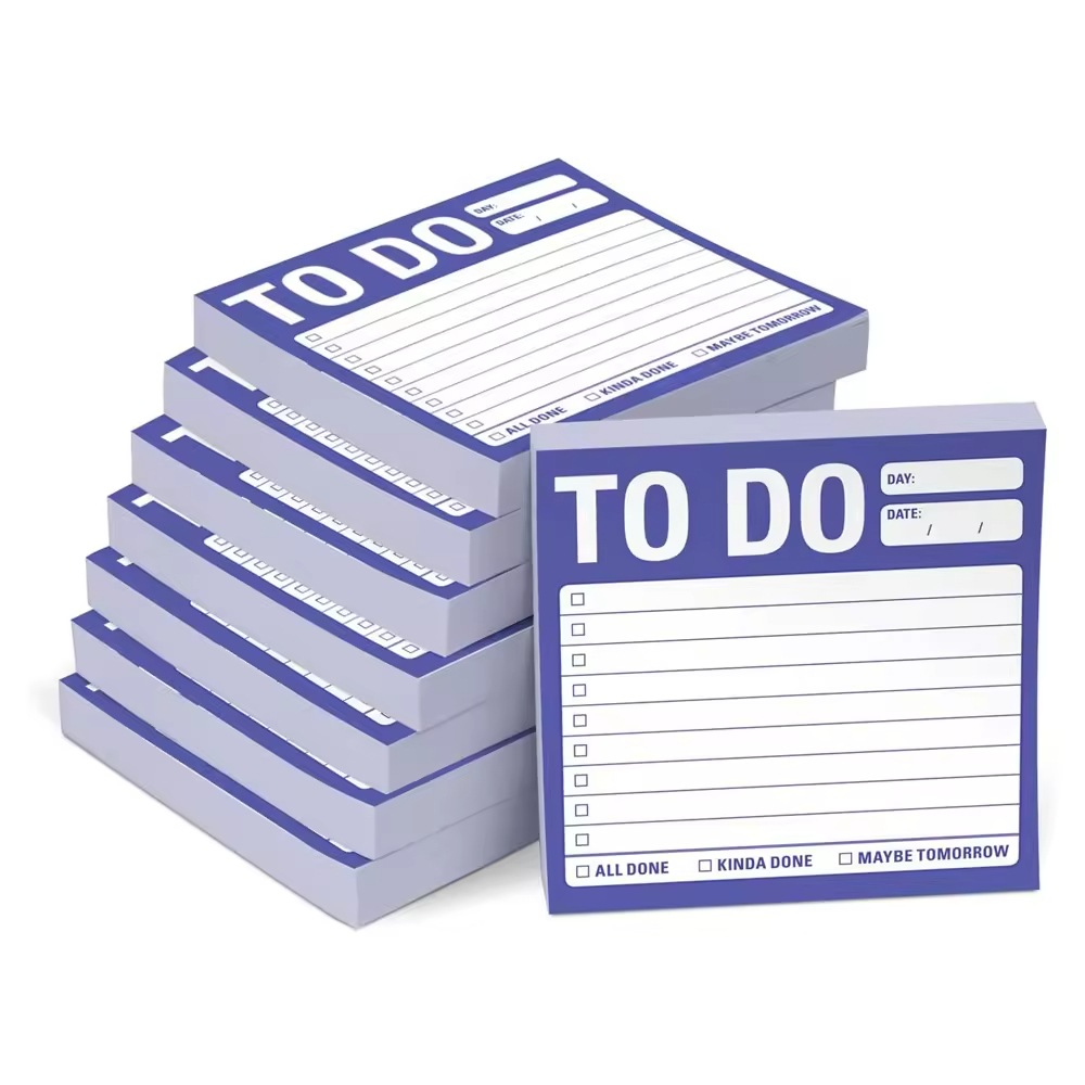 Knock Mental Note Pad Sticky Notes To Do List Custom Notepad