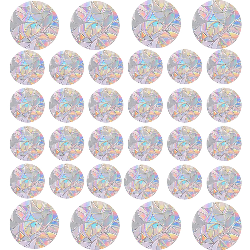 Vinyl Sticker Window Decal Custom Rainbow Sun Catcher Wall Stickers Window Cling Anti-Collision