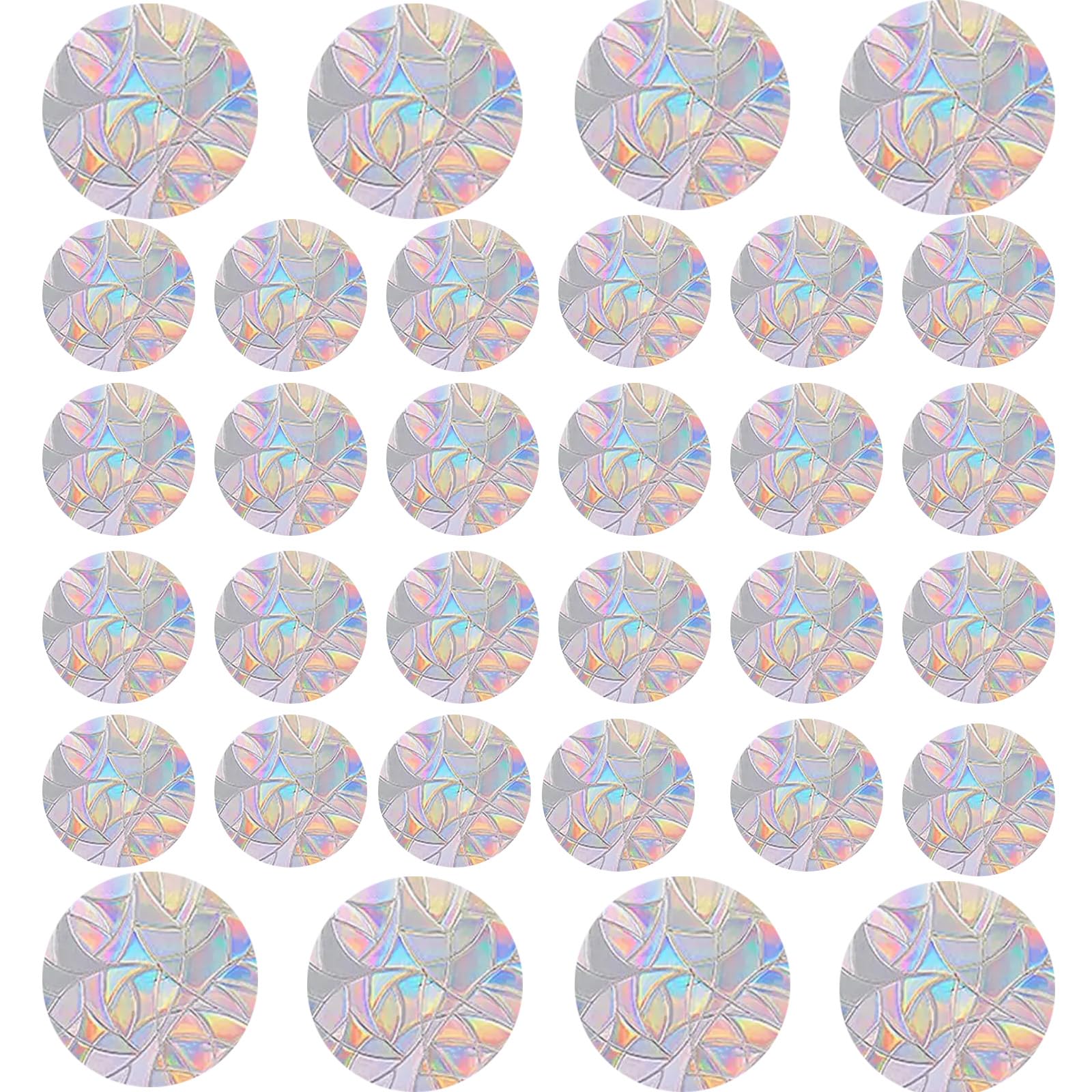 Vinyl Sticker Window Decal Custom Rainbow Sun Catcher Wall Stickers Window Cling Anti-Collision
