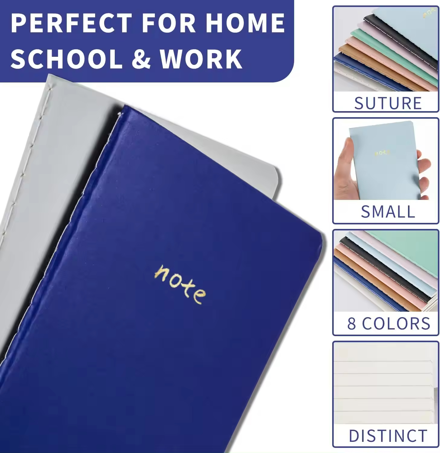 Small Notepad Mini Notebooks for Travelers Students Workers