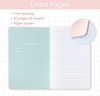 Pastel Colors Soft Cover Notebook Custom Logo Cute Notebook