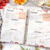 Spiral Healthy Eating Planner Daily Meal Tracker & Calorie Management Notebook Custom Wellness Journal Meal Planner