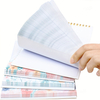 Tear-Off To Do List Notepad with Colorful Floral Style Daily Planner Spiral Simple Multi-Purpose Productivity Organizer