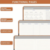 2025-2027 3 Year Monthly Pocket Calendar 6.4x3.8 2025-2027 Pocket Planner for Purse Inner Pocket Included