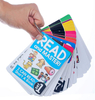 Eco-Friendly Design Custom Learning Alphabet Flash Card Educativas Flash Cards for Kids Educational