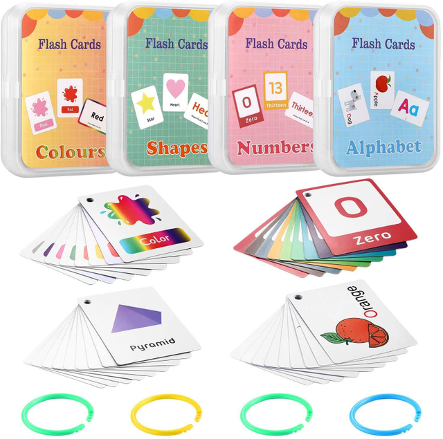Fun Learning Baby Educational Flash Cards in Stock Flash Card Printing Customized