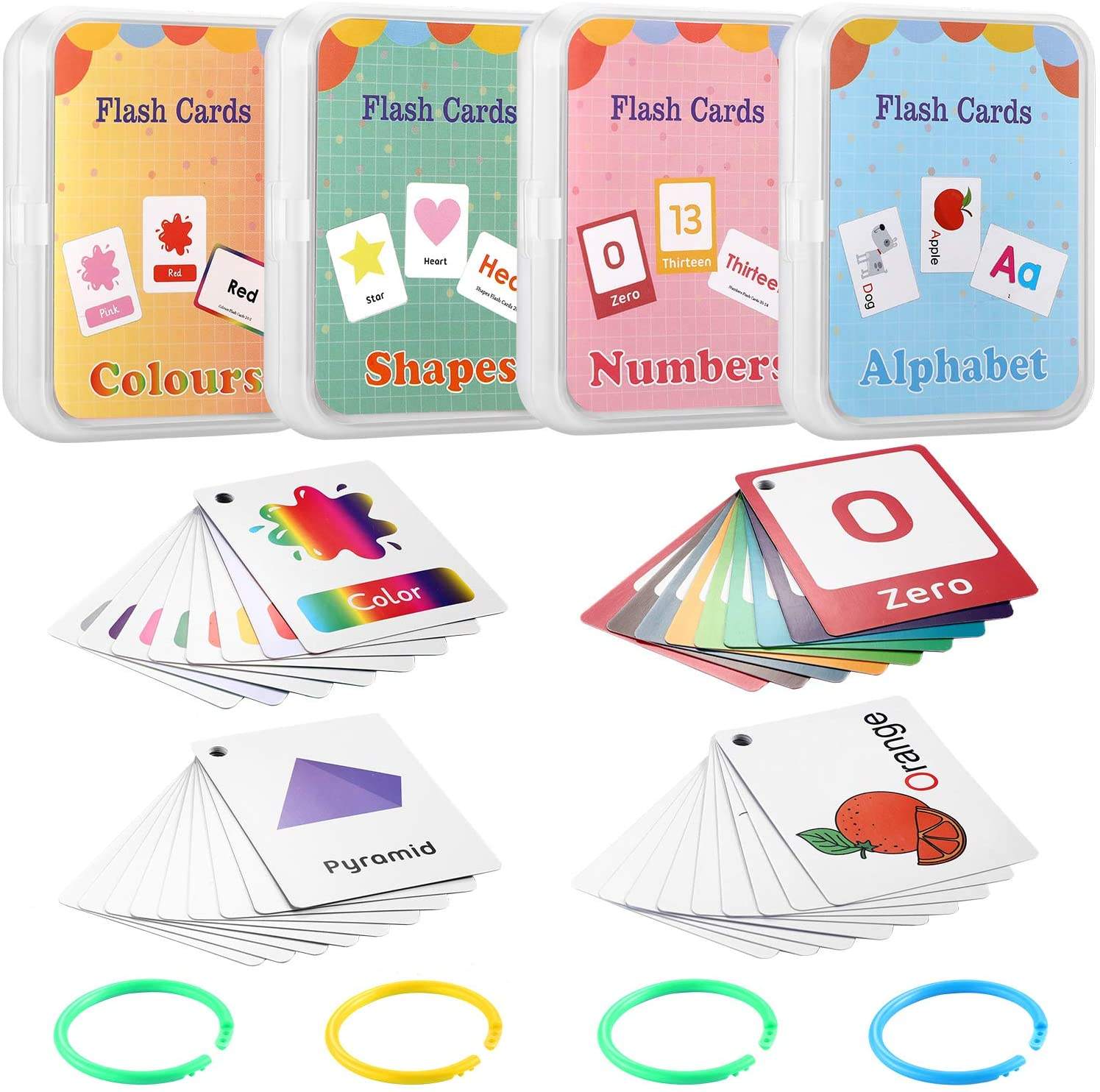 Fun Learning Baby Educational Flash Cards in Stock Flash Card Printing Customized