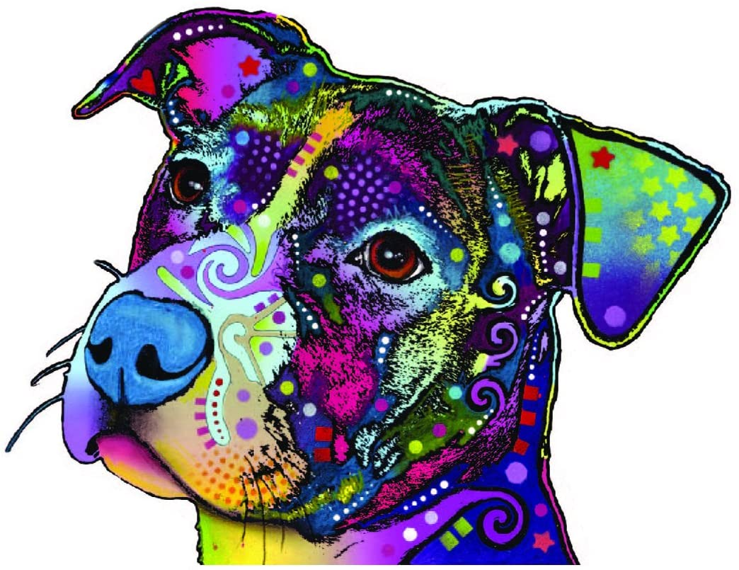 Enjoy It Dean Russo Pit Bull Funny Car Decals Stickers Vinyl for Windows Crafts Stickers