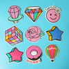 Custumized Logo Self Adhesive Vinyl Stickers Printing for Bicycle Diary Girls Motorcycle Phone Custom Decorative Lovely Sticker