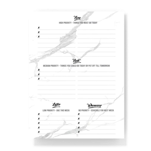 Task To Do Note Pad Planner Daily To-Do List Note Pad Paper Checklist Notepad Tear Off Reminder for Desk