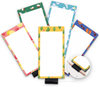 5 Pack Magnetic Notepads for Fridge with Pen Holder Full Magnet Back Notepad to Do List 50 Sheets
