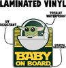 Baby Yoda Car Decals Stickers Vinyl Custom For Cars