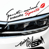 Personalized Logo Custom Design Vinyl Sticker Die Cut Decorative Waterproof Car Stickers Decal Window Truck Body Boat Side Door